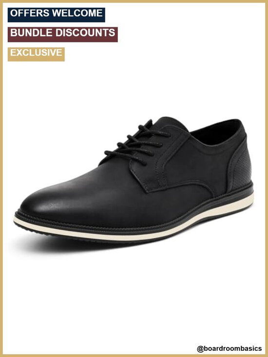 Men\'s Casual Oxfords Dress Shoes Business Formal Sneakers Lightweight Non-Slip main image 4